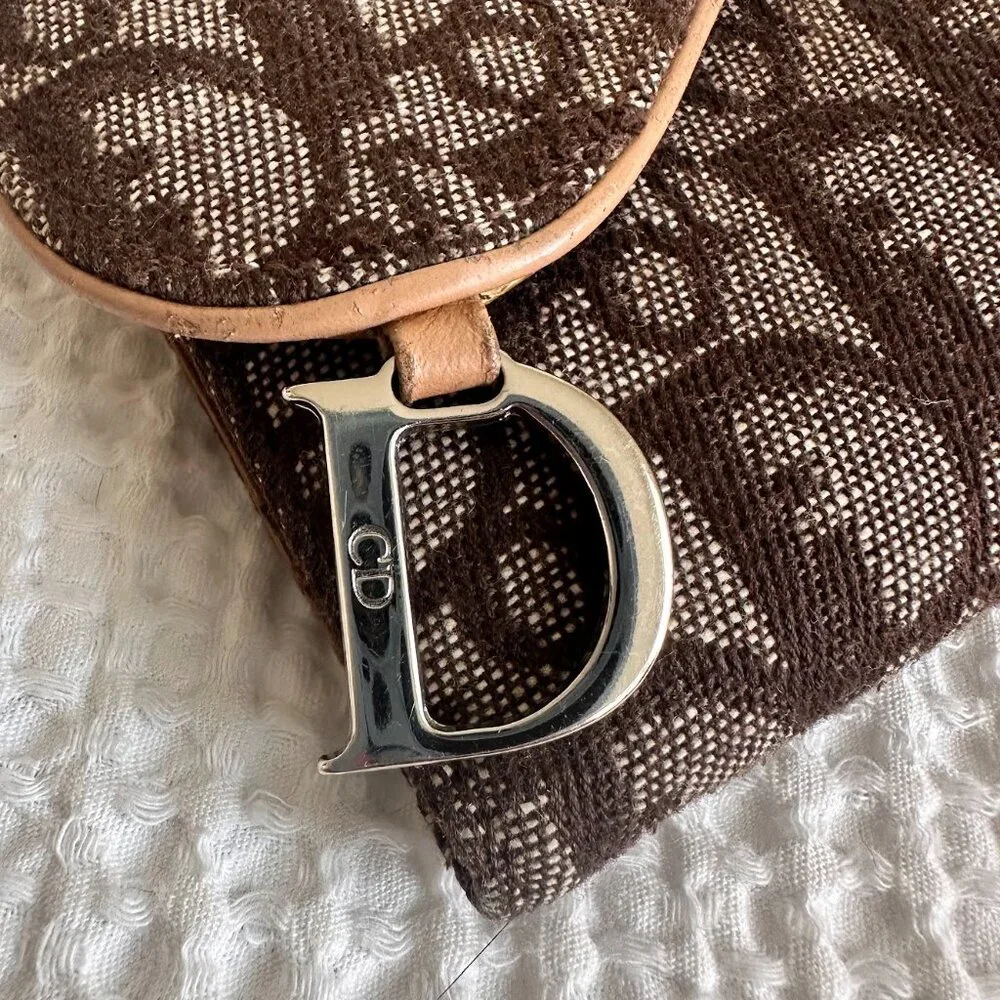 CHRISTIAN DIOR Trotter Saddle BiFold Wallet
